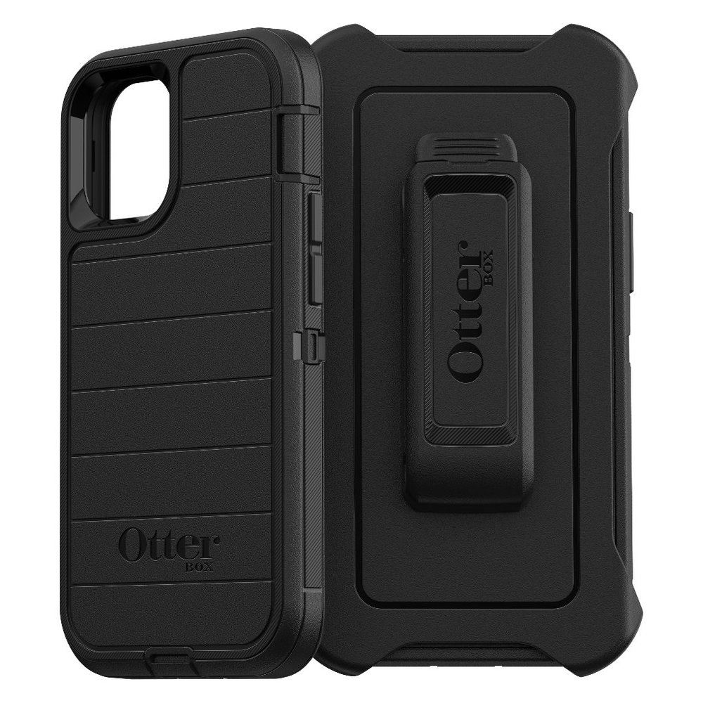 Defender Series Pro Phone Case for Apple iPhone 12 Pro Max - BlackSize:iPhone